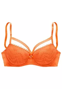 Бюстгальтер LASCANA T-shirt Bra, оранжевый