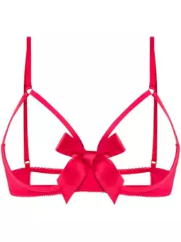 Бюстгальтер Le Petit Secret с вырезными деталями Maison Close, красный