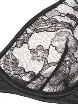 Бюстгальтер Magnolia Lace Fleur Du Mal, черный