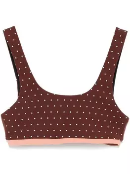 Бюстгальтер Maho Harley The Upside, коричневый