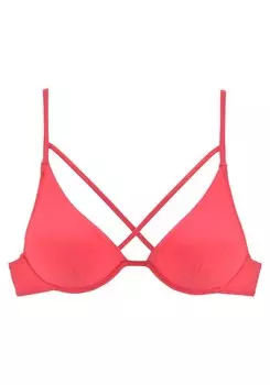 Бюстгальтер-майка Бикини Топ LASCANA, розовый