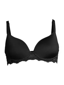 Бюстгальтер-майка Caresse 3D с глубоким вырезом Simone Prle, черный