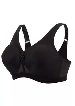 Бюстгальтер майка GLAMORISE T-shirt Bra, черный