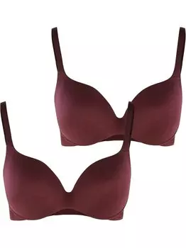 Бюстгальтер-Майка королевского кроя Royal Lounge, бордовый