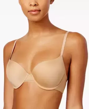 Бюстгальтер-майка Litewear Spacer DK4001 DKNY, коричневый/бежевый