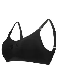 Бюстгальтер-майка Mama Comfort Nursing Bra MAGIC Bodyfashion, черный