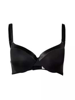 Бюстгальтер майка NATURANA T-shirt Bra, черный