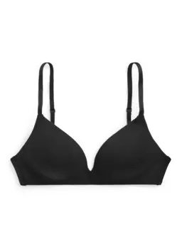 Бюстгальтер майка Polo Ralph Lauren T-shirt Bra Polo Essentials, черный