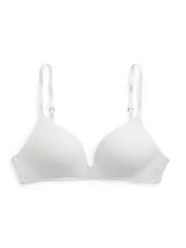 Бюстгальтер майка Polo Ralph Lauren T-shirt Bra Polo Essentials, белый