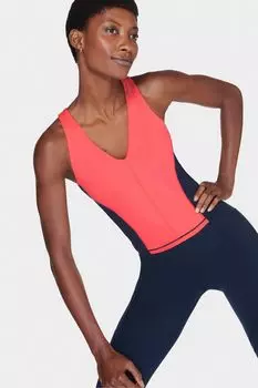 Бюстгальтер-Майка Power Racerback Sweaty Betty, синий