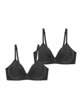 Бюстгальтер майка TRIUMPH T-shirt Bra Soft Sensation, черный