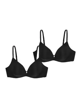 Бюстгальтер майка TRIUMPH T-shirt Bra Body Make-Up Essentials, черный