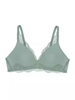 Бюстгальтер майка TRIUMPH T-shirt Bra Amourette Charm, зеленый
