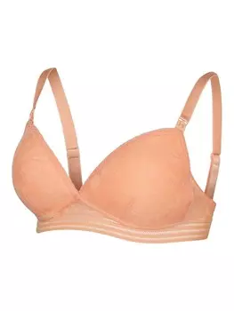 Бюстгальтер MAMALICIOUS T-shirt Nursing Bra HAILEE, цвет Salmon
