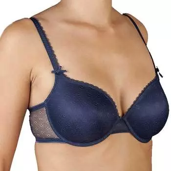 Бюстгальтер Margari с чашечками на косточках 124180389 женский Selene, синий