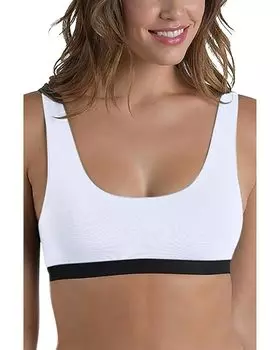 Бюстгальтер MeUndies U-Necklette, белый