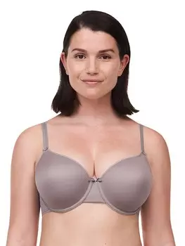 Бюстгальтер-минимайзер Chantelle Minimizer BH, серо-коричневый