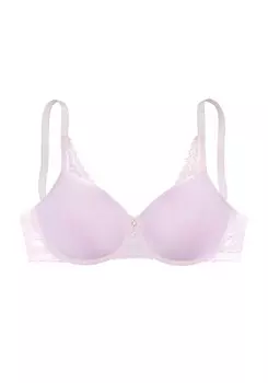 Бюстгальтер-минимайзер LASCANA Minimiser Minimizer, лавандовый