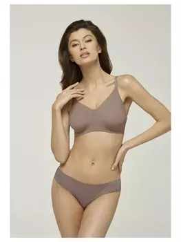 Бюстгальтер-минимайзер Marc and Andre T Shirt BH SECOND SKIN, коричневый