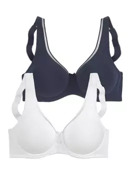 Бюстгальтер-минимайзер PETITE FLEUR Minimizer BH, цвет marine+wei