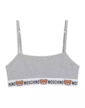 Бюстгальтер Moschino, светло-серый