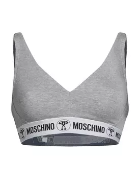 Бюстгальтер Moschino, светло-серый