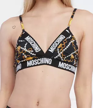 Бюстгальтер Moschino Underwear, черный