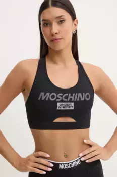 Бюстгальтер Moschino Underwear, черный