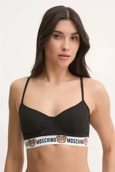 Бюстгальтер Moschino Underwear, черный
