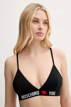 Бюстгальтер Moschino Underwear, черный