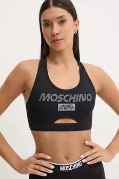 Бюстгальтер Moschino Underwear, черный