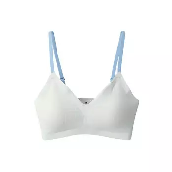 Бюстгальтер Muji трикотажный, зеленый
