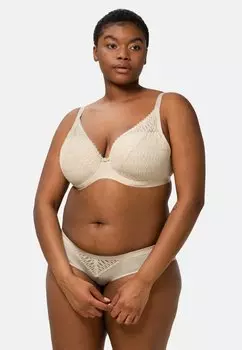 Бюстгальтер на косточках 2-PACK AURA SPOTLIGHT - Triangle bra Triumph, бежевый