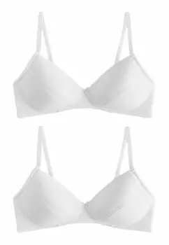 Бюстгальтер на косточках 2 PACK Next, белый