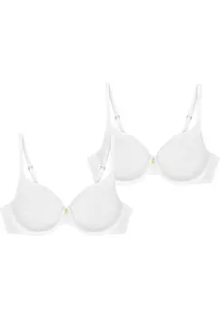 Бюстгальтер на косточках 2-PACK Triumph, белый