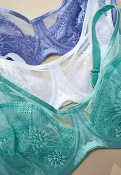 Бюстгальтер на косточках 3 PACK Next, синий