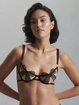 Бюстгальтер на косточках Annabel Bluebella, черный