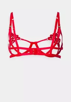 Бюстгальтер на косточках Aria Wired Bra Bluebella, томатно-красный
