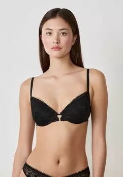 Бюстгальтер на косточках AURA Etam, черный