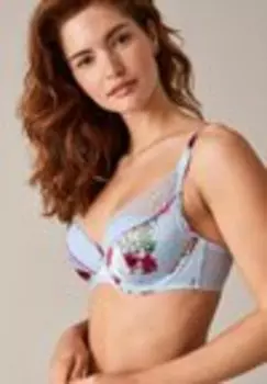 Бюстгальтер на косточках B BY TED BAKER BLUE PLUNGE BRA Ted Baker, синий