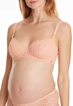 Бюстгальтер на косточках Bliss Cache Coeur, абрикосовый цветовый