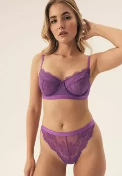 Бюстгальтер на косточках BLOOVII OCRISSA ESOTIQ, фиолетовый