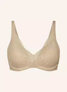 Бюстгальтер на косточках body makeup illusion lace Triumph, нюд
