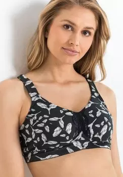 Бюстгальтер на косточках bonprix, темно-синий