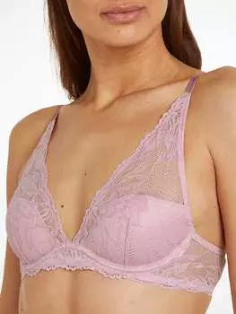 Бюстгальтер на косточках CALVIN KLEIN UNDERWEAR, розовый