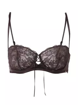 Бюстгальтер на косточках Calvin Klein Underwear Balconette Bra, черный