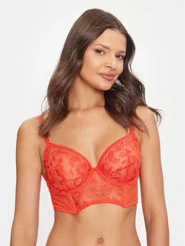 Бюстгальтер на косточках Chantelle, красный