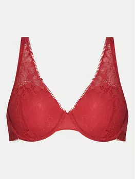 Бюстгальтер на косточках Chantelle, красный