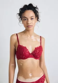 Бюстгальтер на косточках CHARLOTTA UF Hunkemller, красный