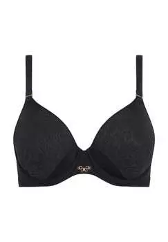 Бюстгальтер на косточках "чистое кружево" декоративная деталь Chantelle, черный